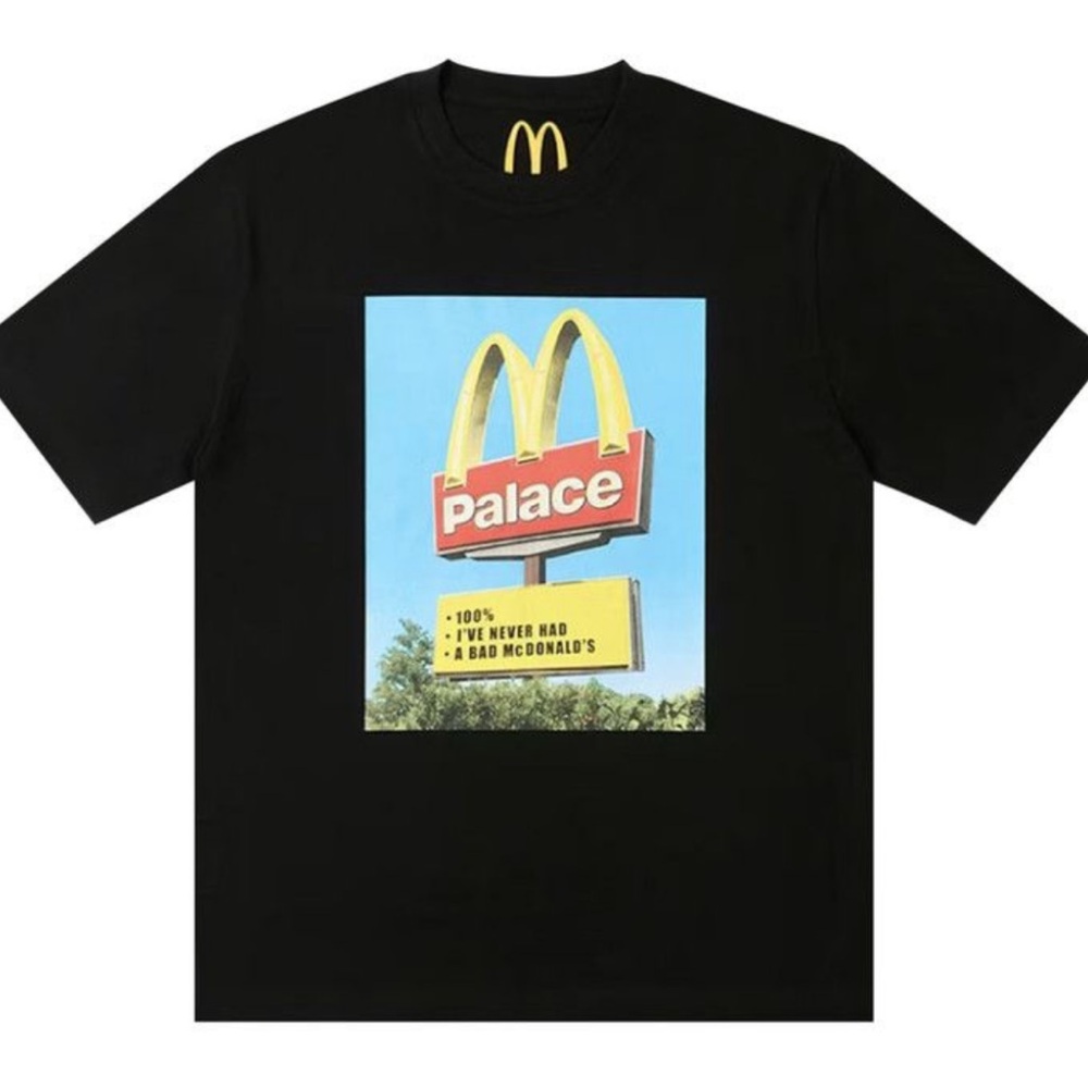 Palace McDonald’s sign tshirt